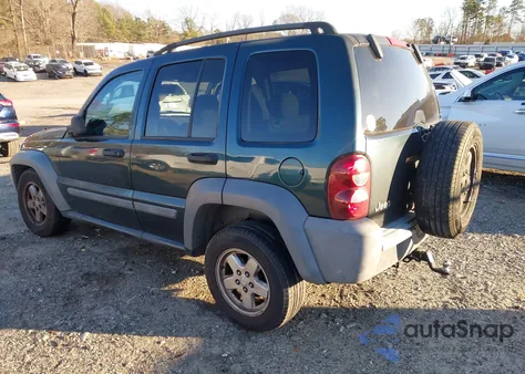 2006 Jeep Liberty Sport from USA, damaged, VIN 1J4GK48K76W126149